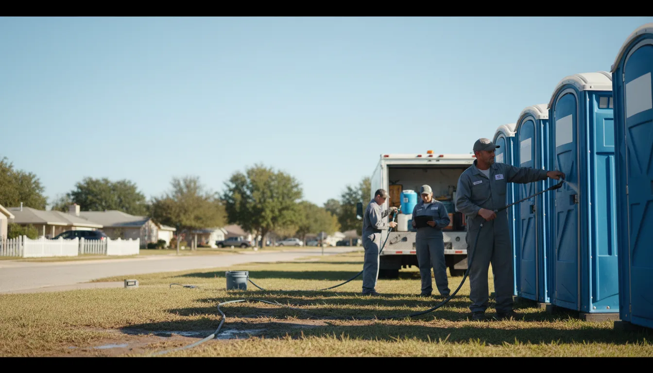 Long-Term Portable Toilet Rental in Bayboro, NC near me